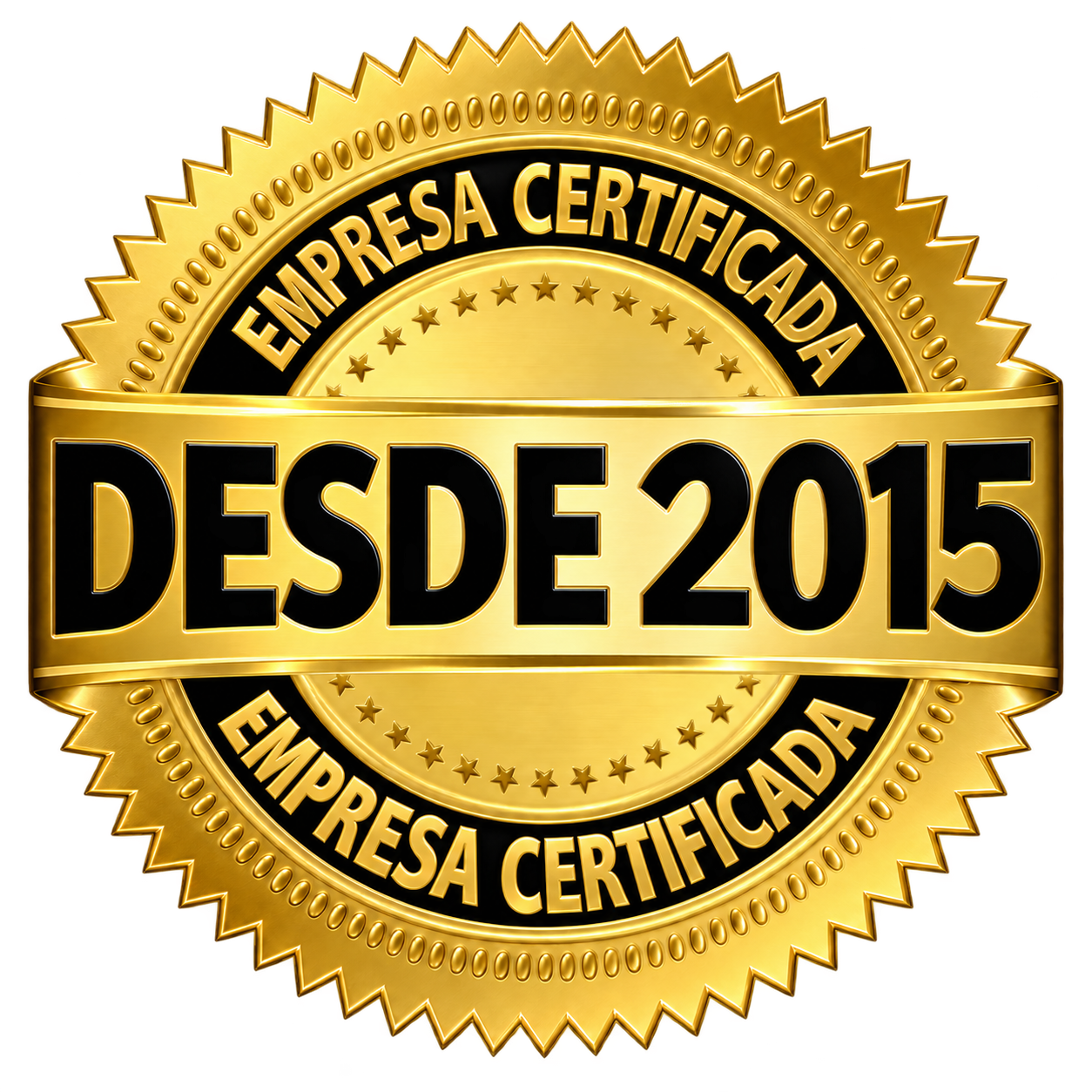 Empresa certificada desde 2015
